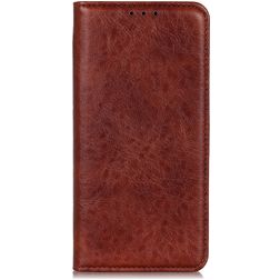Mobigear Classic Elegance Housse Nokia 1 Plus Etui Porte-Monnaie - Marron