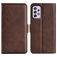 Mobigear Slim Magnet Housse Samsung Galaxy A73 Etui Porte-Monnaie - Marron