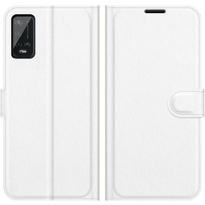 Mobigear Classic Wiko Power U20 Étui Portefeuille - Blanc