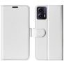 Mobigear Basic Housse Motorola Moto G53 5G Etui Porte-Monnaie - Blanc
