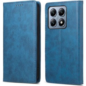 Mobigear Wallet Housse Xiaomi 14T Pro Etui Porte-Monnaie - Bleu