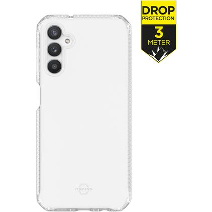 ITSkins SpectrumClear-R Coque Transparente Samsung Galaxy A14 Coque arrière en TPU Souple Anti-Chocs - Transparent