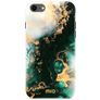 MIO Coque iPhone 7 MagSafe Coque arrière Rigide - Green Marble