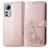 Mobigear Clover Xiaomi 12 Lite Étui Portefeuille - Rose doré