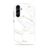 MIO Samsung Galaxy A55 MagSafe Plastique rigide Coque arrière - White Marble