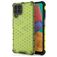 Mobigear Honeycomb Coque Samsung Galaxy M33 Coque arrière Rigide Anti-Chocs - Vert