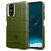 Mobigear Rugged Shield Coque Realme 7 Pro Coque arrière en TPU Souple Anti-Chocs - Vert