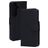Mobiparts Wallet Samsung Galaxy S26 MagSafe Cuir véritable Étui Portefeuille - Noir