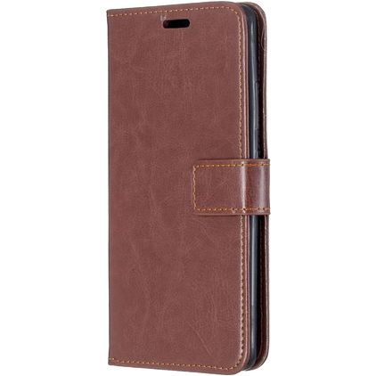 Mobigear Wallet Housse Samsung Galaxy A51 5G Etui Porte-Monnaie - Marron