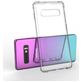 Mobigear Cushion Coque Transparente Samsung Galaxy S10 Plus Coque arrière en TPU Souple Anti-Chocs - Transparent
