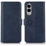 Mobigear Wallet Housse Samsung Galaxy S25 Edge Etui Porte-Monnaie - Bleu