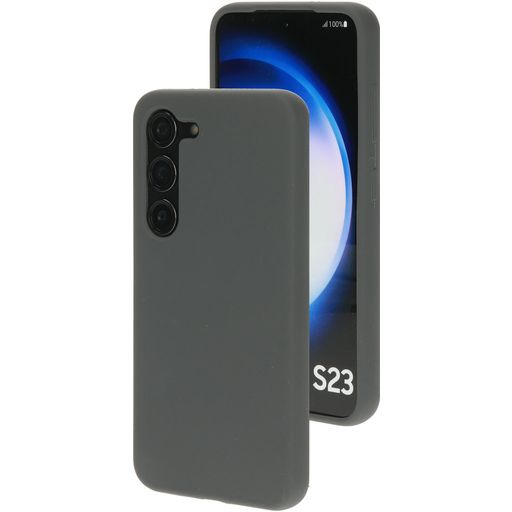 Mobiparts Coque Samsung Galaxy S23 Coque arrière en Silicone - Urban Grey