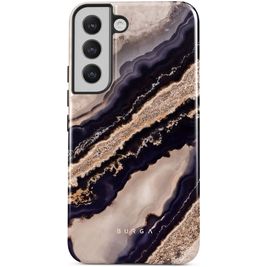 Burga Tough Coque Samsung Galaxy S22 Coque arrière Rigide Anti-Chocs - Royal Blue