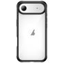 Valenta Full Cover Coque Transparente iPhone Air Coque arrière en Verre trempé Anti-Chocs - Transparent