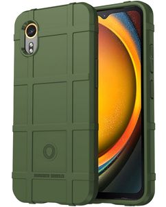 Mobigear Rugged Shield Coque Samsung Galaxy Xcover 7 Coque arrière en TPU Souple Anti-Chocs - Vert