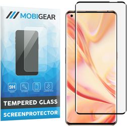 Mobigear Curved OPPO Find X2 Pro Verre trempé Protection d'écran - Compatible coque - Noir