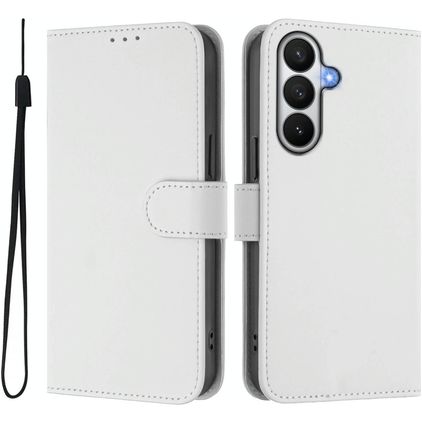 Mobigear Urban Wallet Housse Samsung Galaxy S26 Etui Porte-Monnaie - Blanc