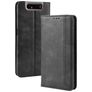 Mobigear Sensation Housse Samsung Galaxy A80 Etui Porte-Monnaie - Noir
