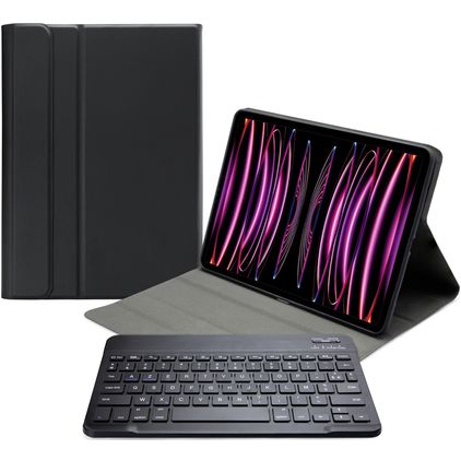 Mobilize Detachable Bluetooth Keyboard Coque iPad Pro 11 Pouces (2025) Etui Clavier Bluetooth AZERTY - Noir