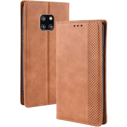 Mobigear Sensation Huawei Mate 20 Pro Étui Portefeuille - Cognac
