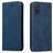 Mobigear Retro Slim Housse Samsung Galaxy A51 Etui - Bleu