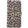 Mobigear Leopard Housse iPhone 8 Plus Etui Porte-Monnaie - Marron