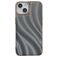 Mobigear Wavy iPhone 14 Plastique rigide Coque arrière - Argent