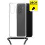 My Style Loop Transparente Samsung Galaxy A26 Coque avec cordon en TPU Souple - Transparent