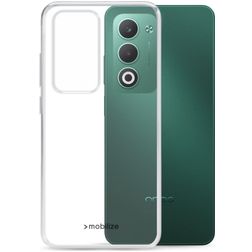 Mobilize Gelly Case Coque Transparente OPPO A5 (2025) Coque arrière en TPU Souple - Transparent