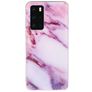 Mobigear Marble Coque Huawei P40 Coque arrière en TPU Souple - Violet