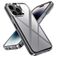 Mobigear Crystal Coque iPhone 14 Pro Coque arrière Rigide - Transparent / Gris