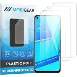 Mobigear OPPO A52 Protection d'écran Film - Compatible coque (Lot de 3)
