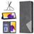 Mobigear Rhombus Slim Housse Samsung Galaxy A73 Etui - Noir