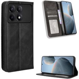 Mobigear Sensation Housse POCO X6 Pro Etui Porte-Monnaie - Noir