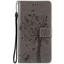Mobigear Tree Samsung Galaxy S21 Étui Portefeuille - Gris
