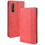 Mobigear Sensation Housse OPPO Reno 3 Pro Etui Porte-Monnaie - Rouge