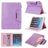Mobigear Luxury Coque iPad 8 (2020) Etui + Porte-crayon - Violet