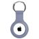 Xccess Keychain Coque Apple AirTag Porte-clés en Silicone Souple - Lavender