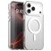 Mobigear Shockproof iPhone 18 Pro Max MagSafe Plastique rigide Coque arrière - Blanc