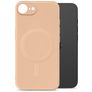 My Style Protective Flex Coque iPhone 17e MagSafe Coque arrière en TPU Souple - Soft Pink