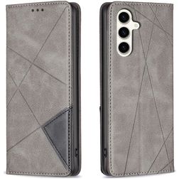 Mobigear Rhombus Slim Samsung Galaxy S23 FE Étui - Gris