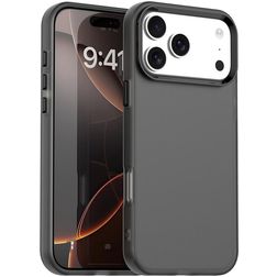 Mobigear Crystal Coque iPhone 18 Pro Coque arrière Rigide - Noir
