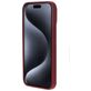 Mobiparts Coque iPhone 15 Pro Max Coque arrière en Silicone - Plum Red