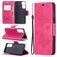 Mobigear Butterfly Housse Samsung Galaxy S21 Etui Porte-Monnaie - Rose