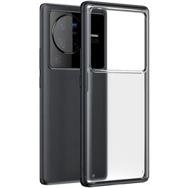 Mobigear Shockproof Coque Vivo X80 Pro Coque arrière Rigide Anti-Chocs - Noir Mobigear Shockproof Coque Vivo X80 Pro Coque arrière Rigide Anti-Chocs - Noir