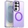 Mobigear Shockproof Coque Samsung Galaxy S26 Ultra MagSafe Coque arrière Rigide - Violet