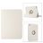 Mobigear DuoStand Coque iPad 11 (2025) Etui Rotatif - Blanc