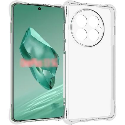 Mobigear Cushion Coque Transparente OnePlus 13 Coque arrière en TPU Souple - Transparent