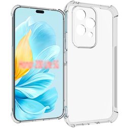 Mobigear Cushion Coque Transparente HONOR 200 Lite Coque arrière en TPU Souple - Transparent