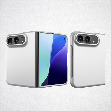 Mobigear Colors Coque iPhone Duo Coque arrière Rigide - Argent